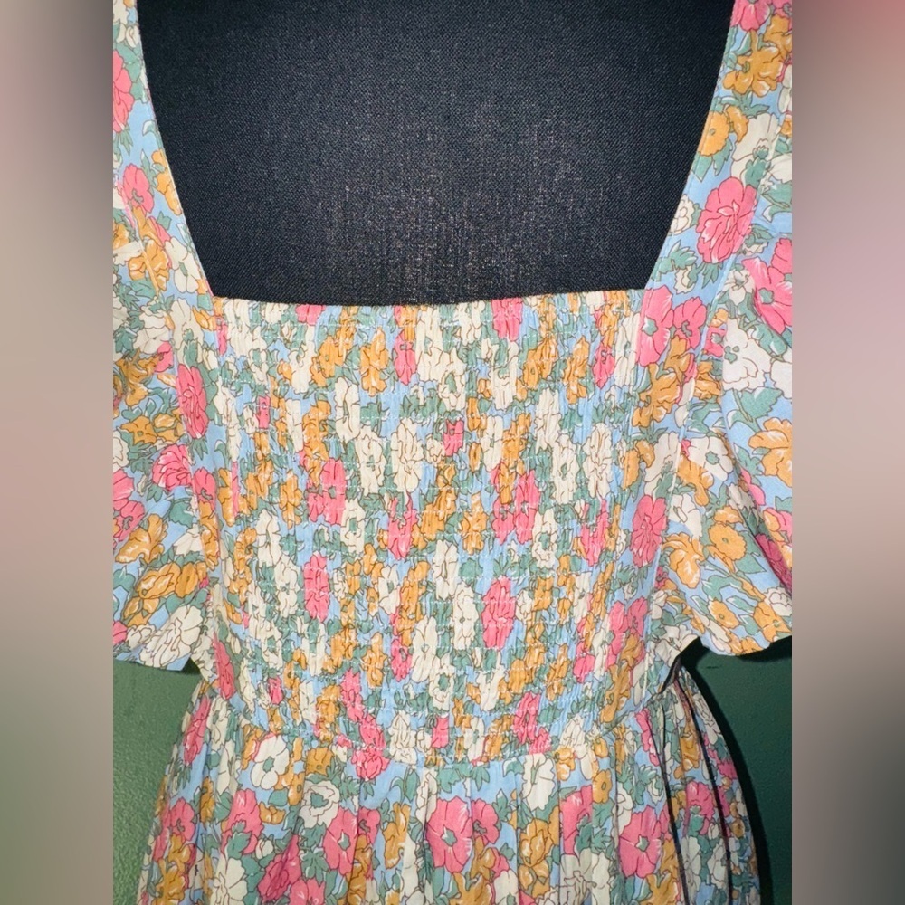 ENTRO Floral Ruffle Dress - Picture 6 of 8